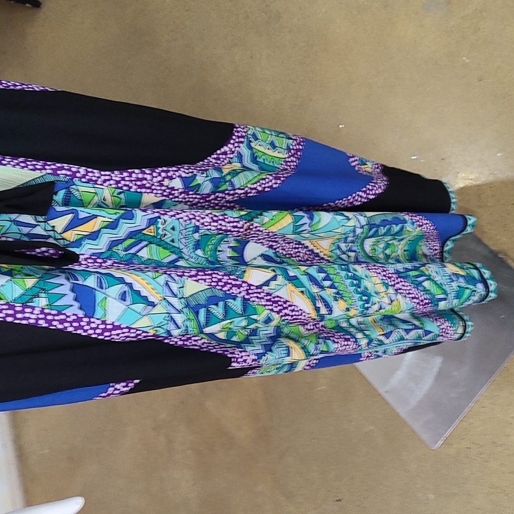 AB Studio Multi-Color Maxi Dress - Picture 3 of 9